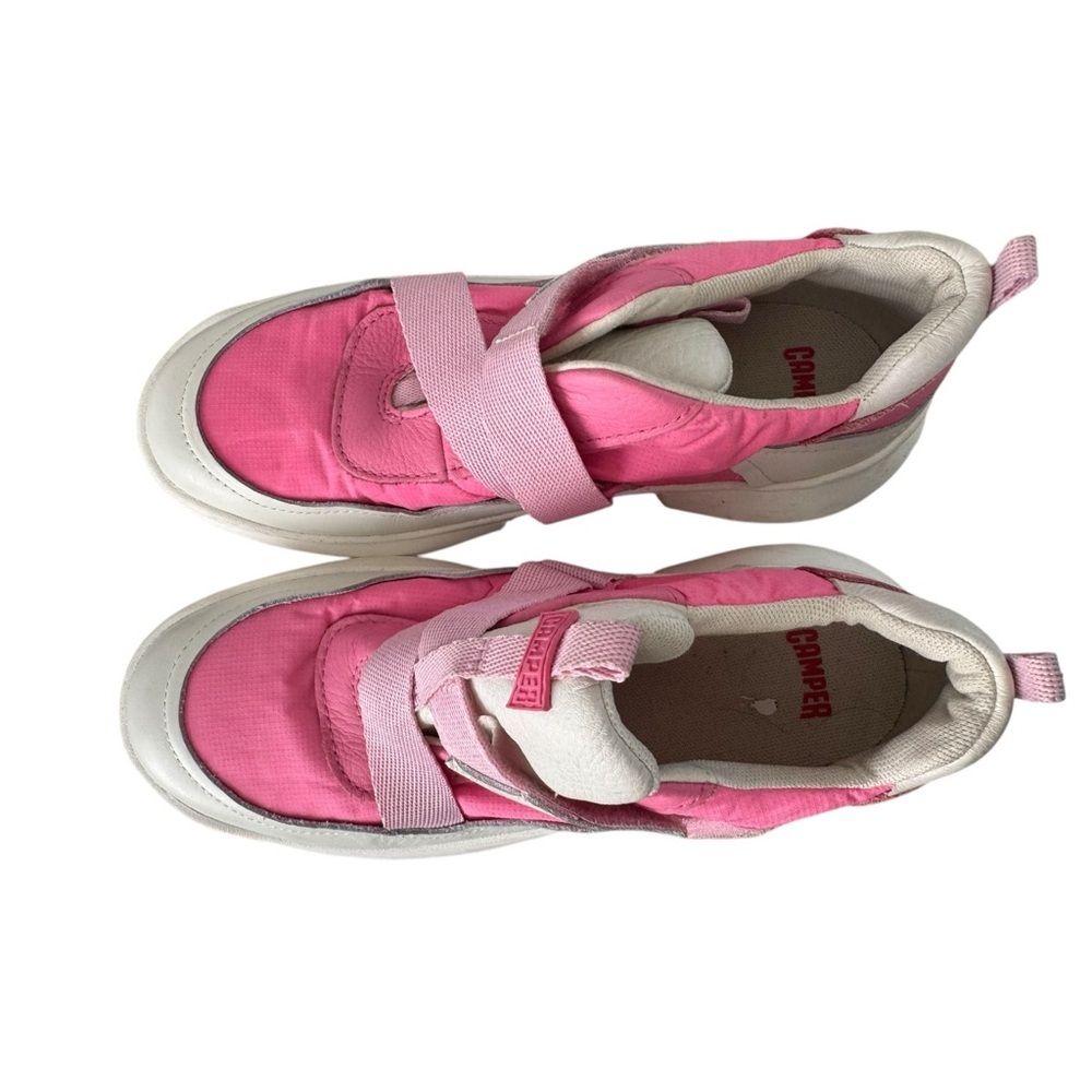 Camper Circular Strap CRCLR Pink Leather 3.5 36 Sneakers - Picture 4 of 8